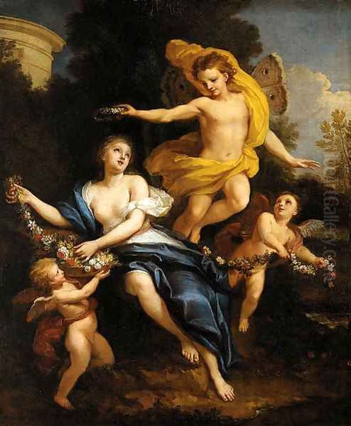 Untitled Oil Painting by Louis the Younger Boullogne