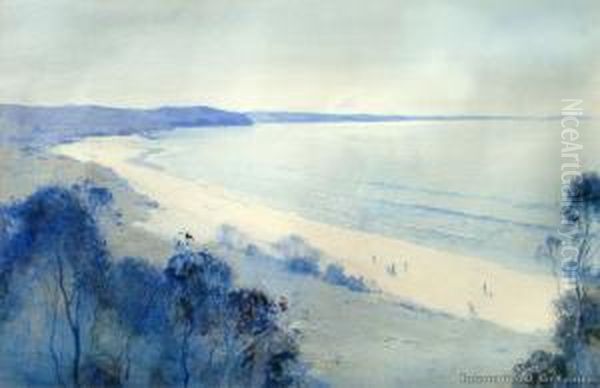 Near Portsea, Victoria Oil Painting by Theodore Penleigh Boyd