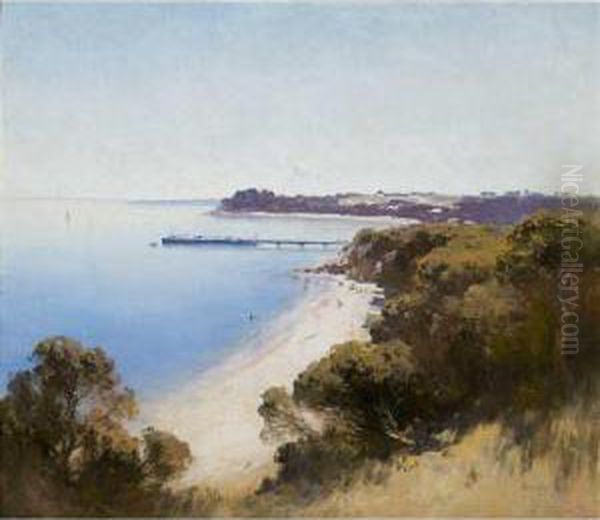 Portsea Oil Painting by Theodore Penleigh Boyd