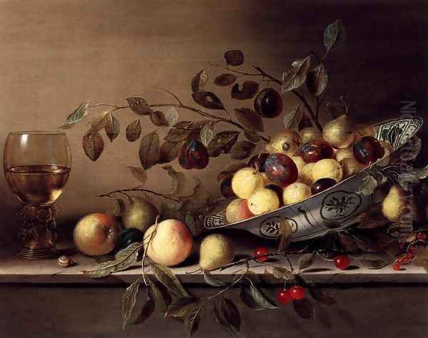 Still-Life 1637-39 Oil Painting by Gillis Gillisz. de Bergh