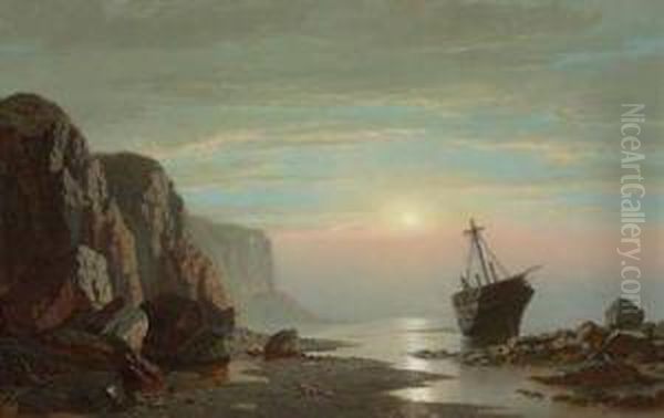 The Coast Of Labrador Oil Painting by William Bradford