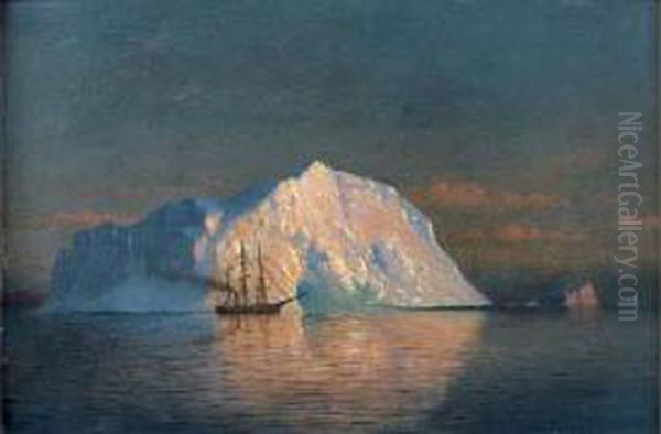 Icebergs, Labrador, Circa 1860 Oil Painting by William Bradford