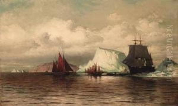 The Coast Of Labrador Oil Painting by William Bradford