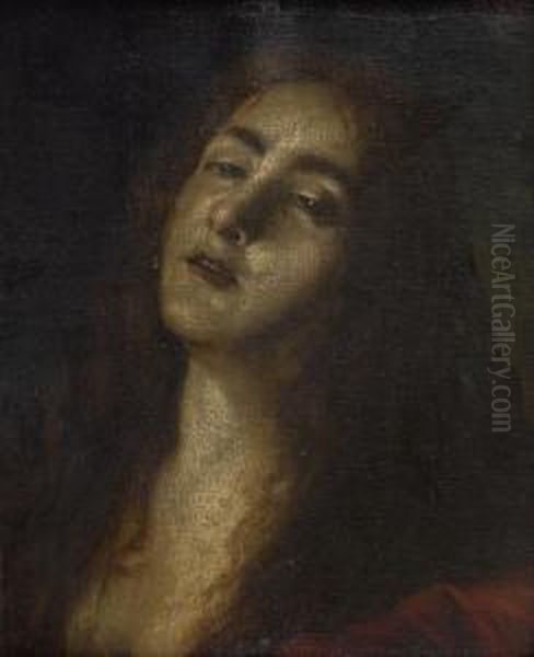 Marie-madeleine En Extase Oil Painting by Giacinto Brandi