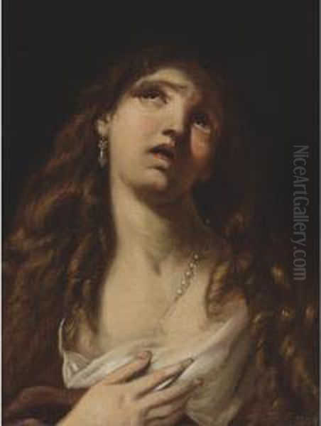 Mary Magdalene Oil Painting by Giacinto Brandi