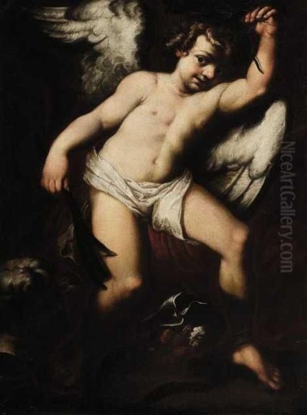 Allegoria Delle Arti Oil Painting by Giacinto Brandi