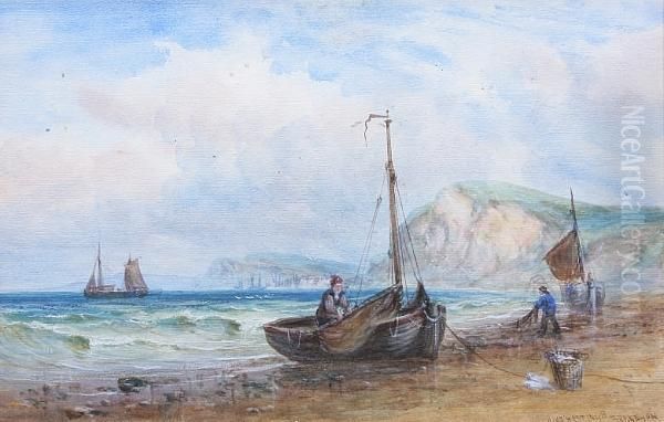 Near Hastings Oil Painting by John Francis Branegan