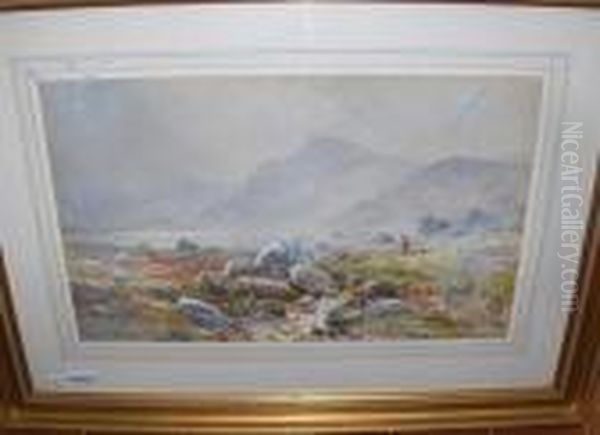 Mountain Mist Oil Painting by Charles Brooke Branwhite