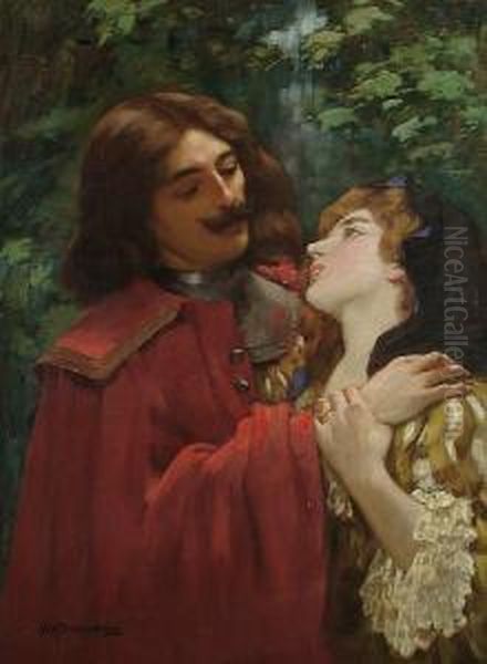 A Gallant Knight. Oil Painting by William A. Breakspeare