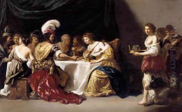 Ulysses and Circe Oil Painting by Jan Van Bijlert