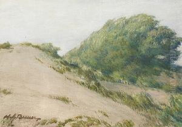 Sand Dunes Oil Painting by Henry Joseph Breuer