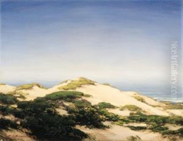 Sand Dunes (carmel) Oil Painting by Henry Joseph Breuer