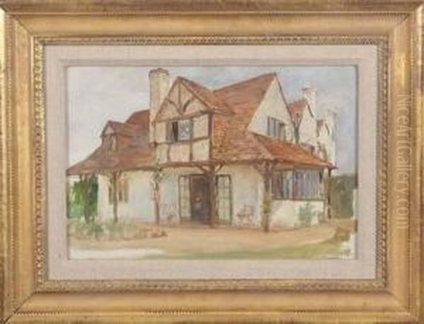 Cottage- Surrey by Anna Richards Brewster