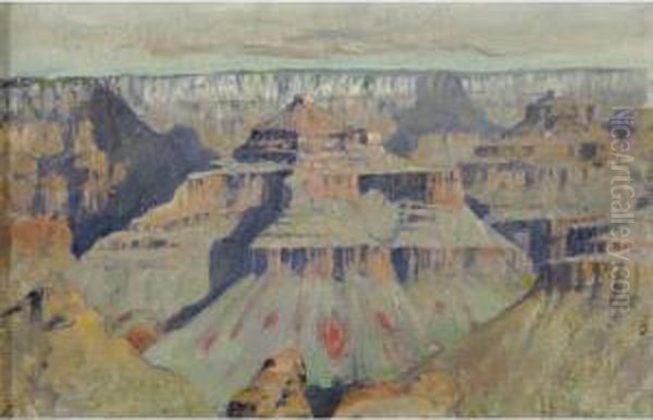 Grand Canyon Oil Painting by Anna Richards Brewster