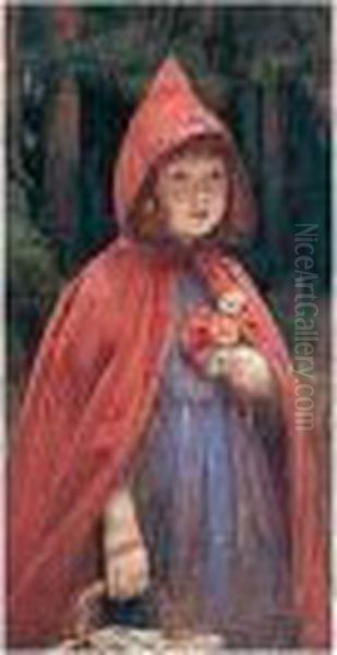 Little Red Riding Hood by Edward Frederick Brewtnall