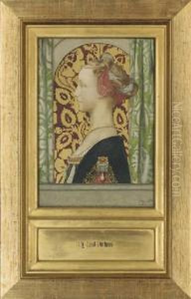 My Last Duchess Oil Painting by Eleanor Fortescue Brickdale