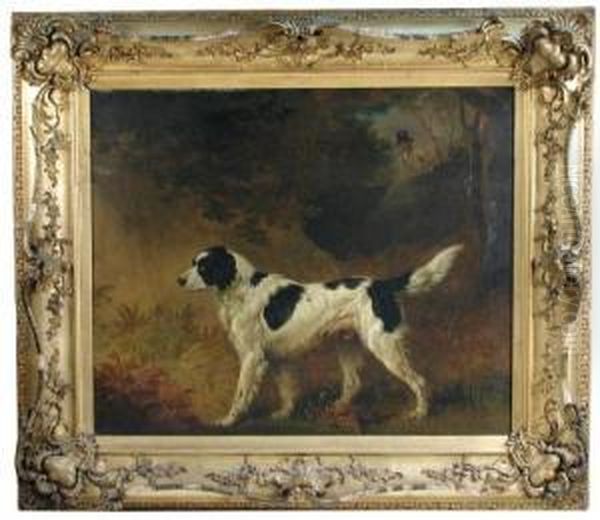 Portrait Of Fox Oil Painting by Edmund Bristow