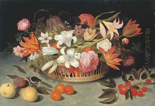 Flowers 2 Oil Painting by Ambrosius the Elder Bosschaert