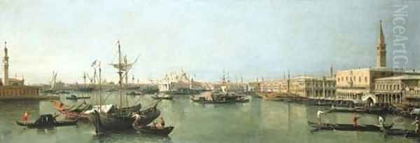 The Bacino di San Marco, Venice Oil Painting by Bernardo Bellotto