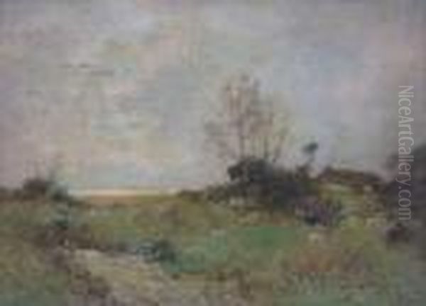 In Spring-time Oil Painting by Alexander Kellock Brown