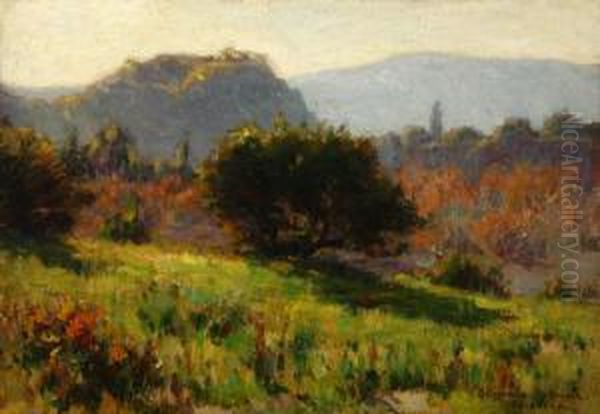 California In Midwinter Oil Painting by Benjamin Chambers Brown