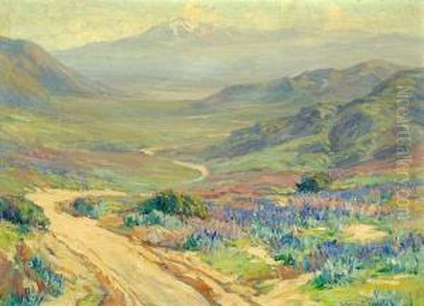 Southern California Landscape Oil Painting by Benjamin Chambers Brown