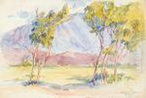 Views Of Lone Pine (3) Oil Painting by Benjamin Chambers Brown