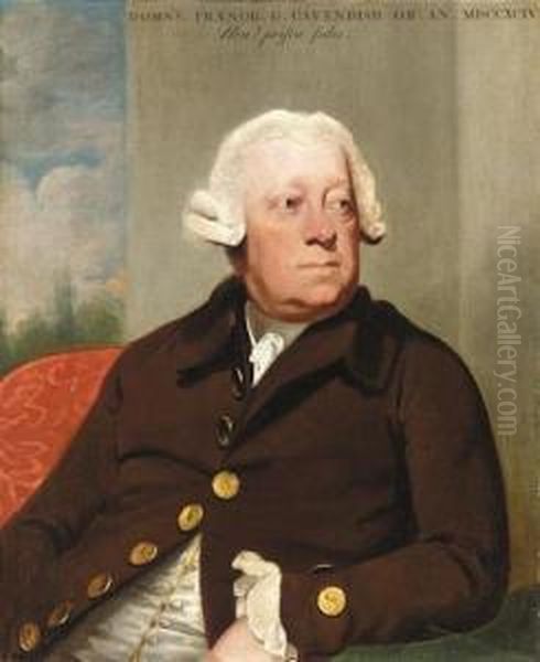 Lord George Cavendish Oil Painting by Mather Brown