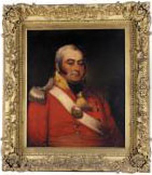 Portrait Of George Fermor, 3rd Earl Of Pomfret (1768-1830) Oil Painting by Mather Brown