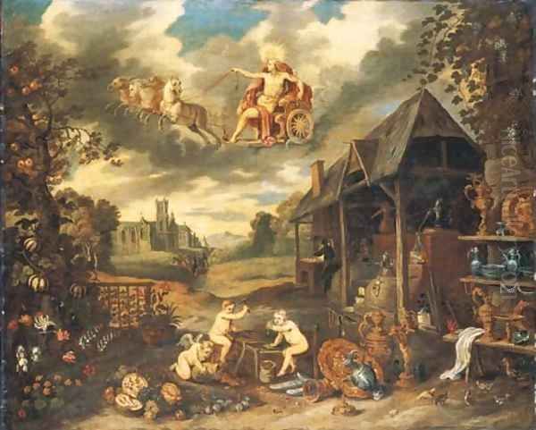 An Allegory of Peace Oil Painting by Jan Brueghel the Younger