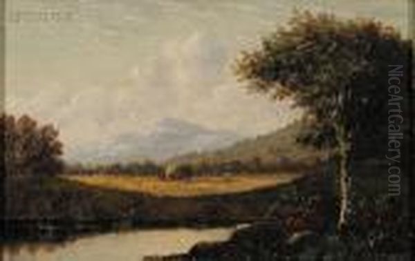 Landscape Oil Painting by William Mason Brown