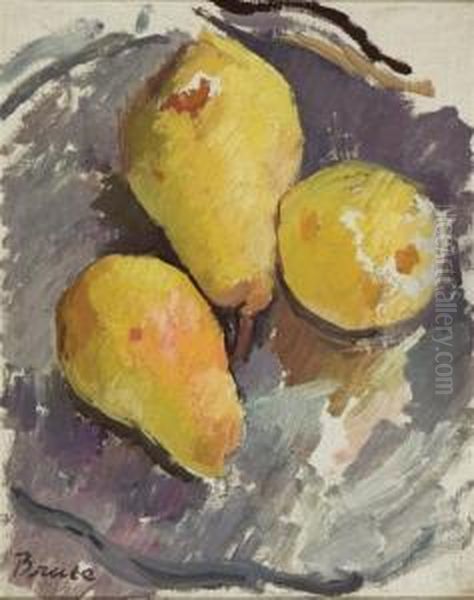 Still Life With Pears Oil Painting by Patrick Henry Bruce