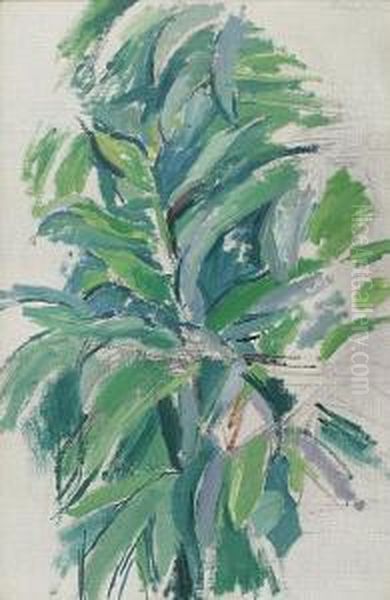 Leaves Of Summer Oil Painting by Patrick Henry Bruce