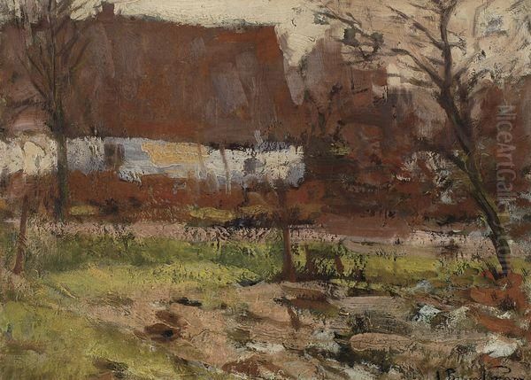 Paysage D'automne Oil Painting by Jean Brusselmans