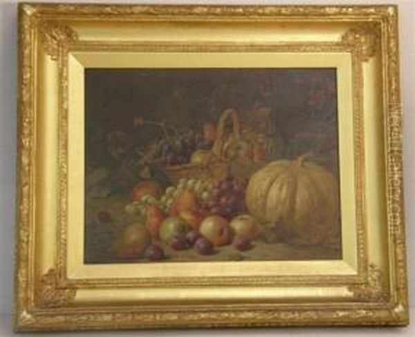 Still Life Oil Painting by Henry Charles Bryant