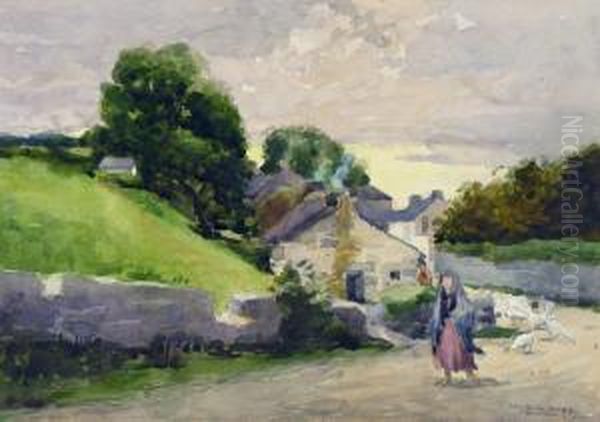 Dans Le Compte De Cork, En Irlande (study) Oil Painting by William Brymner