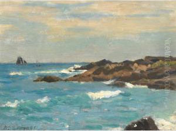 The Coast At Louisbourg Oil Painting by William Brymner