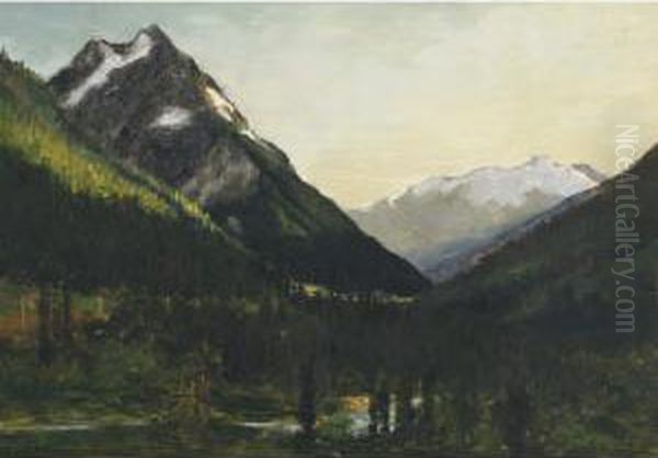 Ross Peak Oil Painting by William Brymner