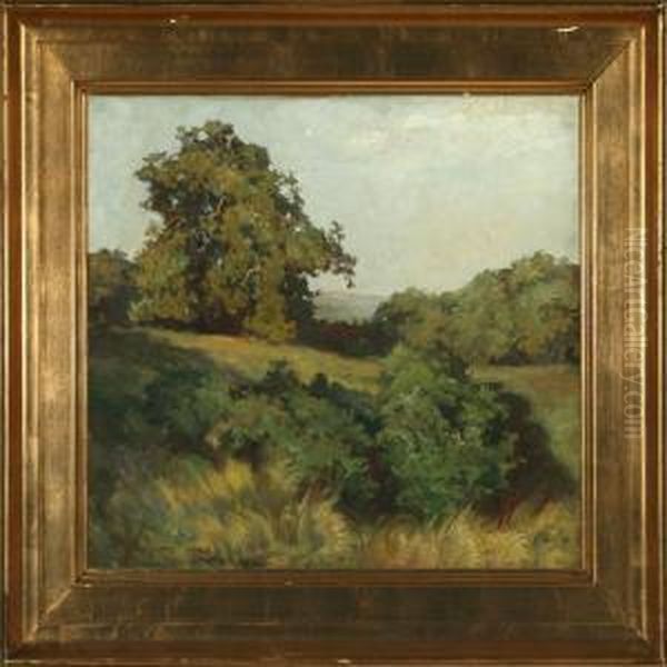 Landscape Oil Painting by Carl Budtz-Moller