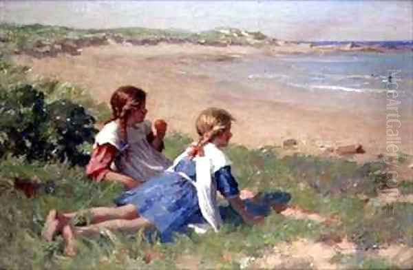 Looking out to Sea Oil Painting by William Marshall Brown