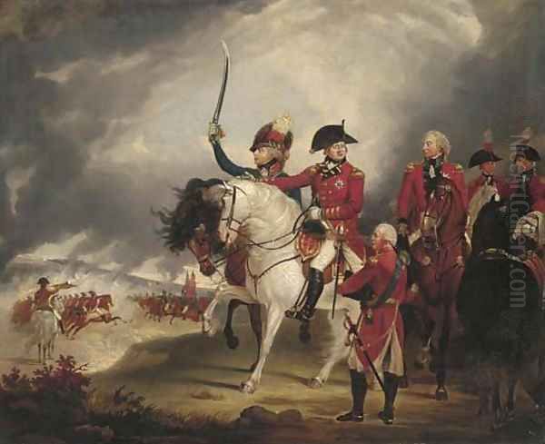 King George III 2 Oil Painting by Sir William Beechey