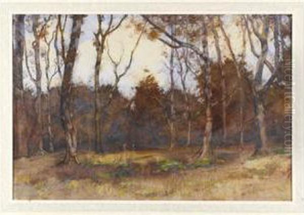 Autumn, Humbie Woods Oil Painting by Robert Burns