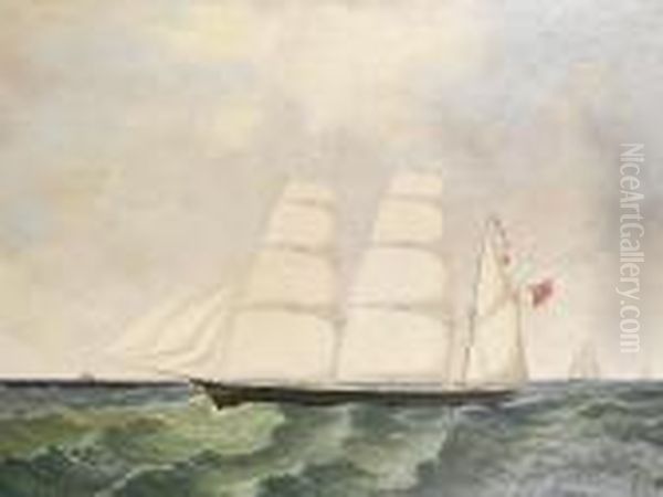 The Barque Florida Oil Painting by Robert Burrows