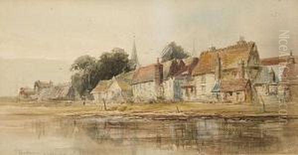 Bosham Oil Painting by Frederick William Burton