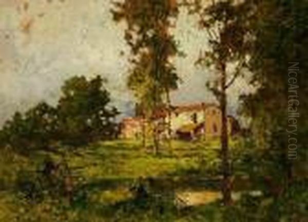 Rustico Oil Painting by Giuseppe Buscaglione