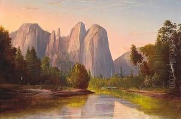 Cathedral Rocks, Yosemite by Norton Bush