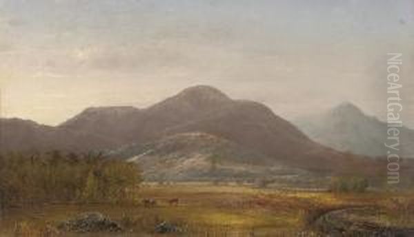 Finney Peak, The Catskill Mountains Oil Painting by Norton Bush