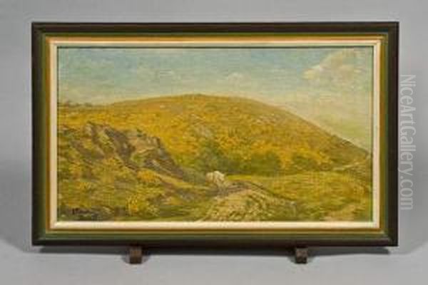 Paysage Oil Painting by Maurice Busset