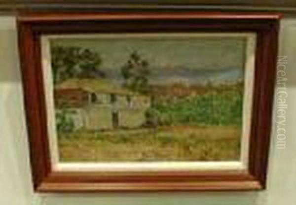 Montecito, California Oil Painting by Howard Russell Butler