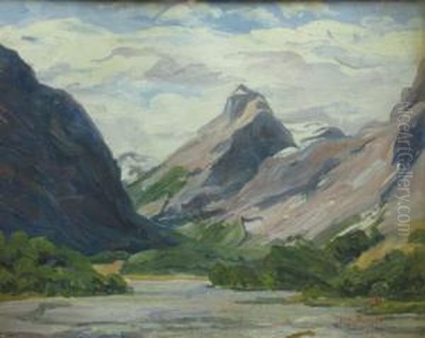 The Bishop: Isterdalen, Norway Oil Painting by Mary Cable Butler